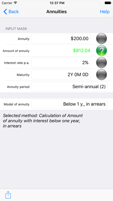 Screenshot 2 of Finance Analyst App