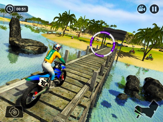 Beach Water Surfer Bike Racing - Motorbike Riding iPad screenshot 4 - Games app