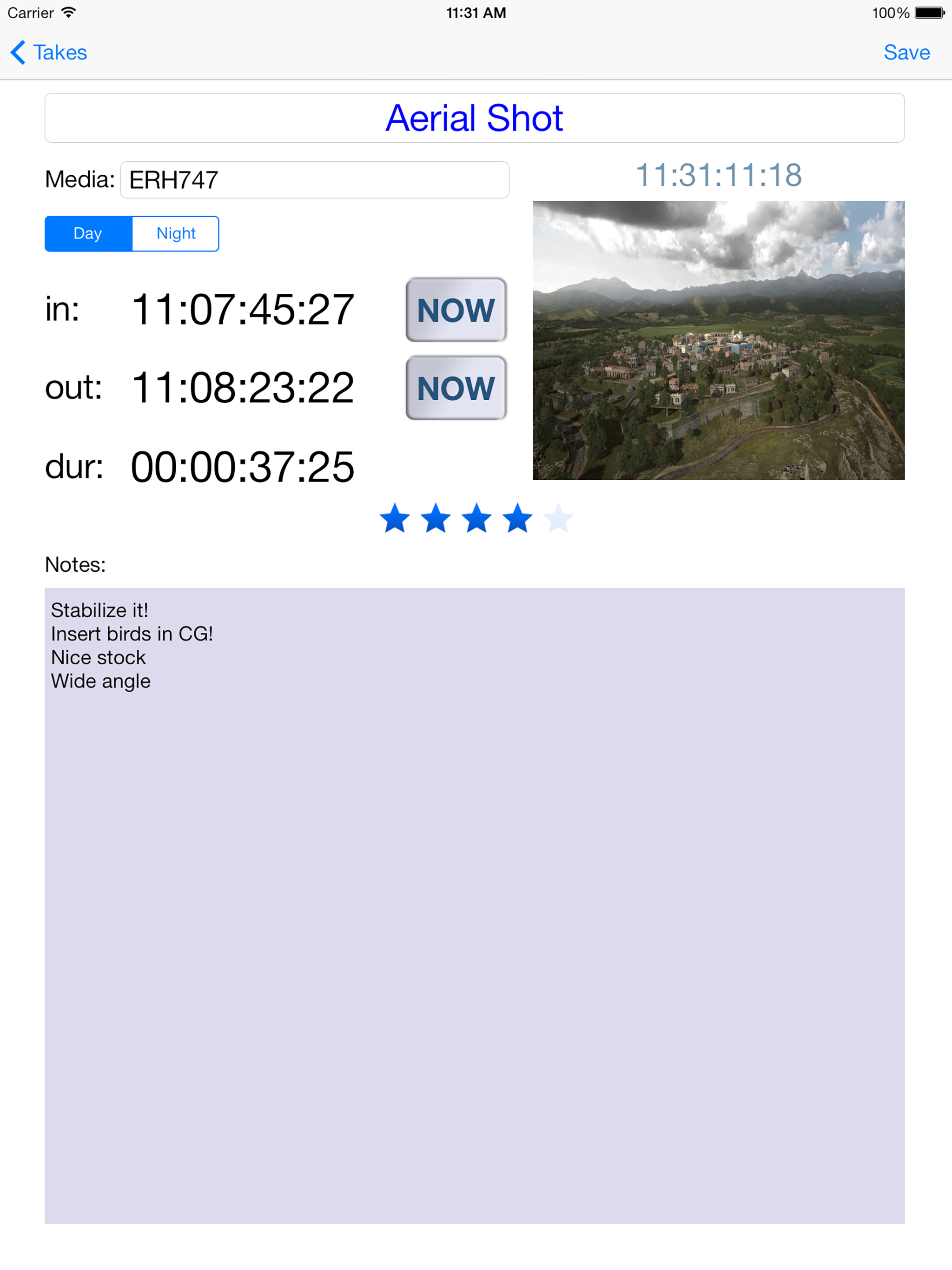 Timecode List (+Calc)