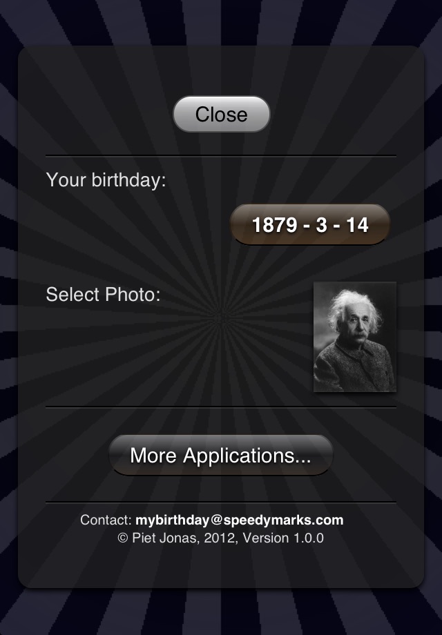 My Birthday App screenshot 3