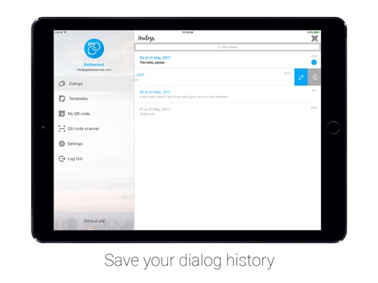 Screenshot #4 pour BeWarned Connect PRO