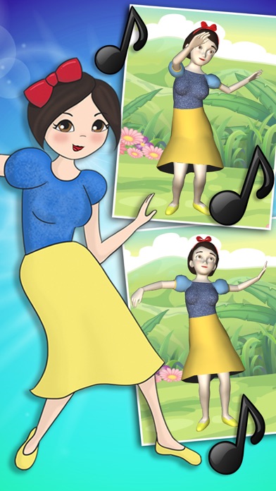 Screenshot #1 pour Danse avec la princesse - jeu de danse Blanche-Nei