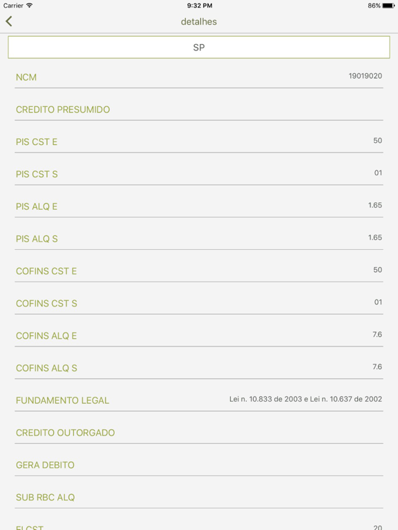 Screenshot #6 pour MixFiscal - Tributação