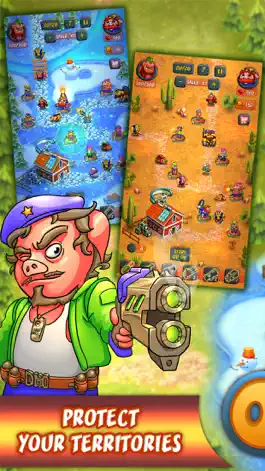 Game screenshot Hogs Wars (TD) - Tower Defense Wars mod apk