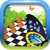 Butterfly Themes Checkers Board Puzzles Games Pro