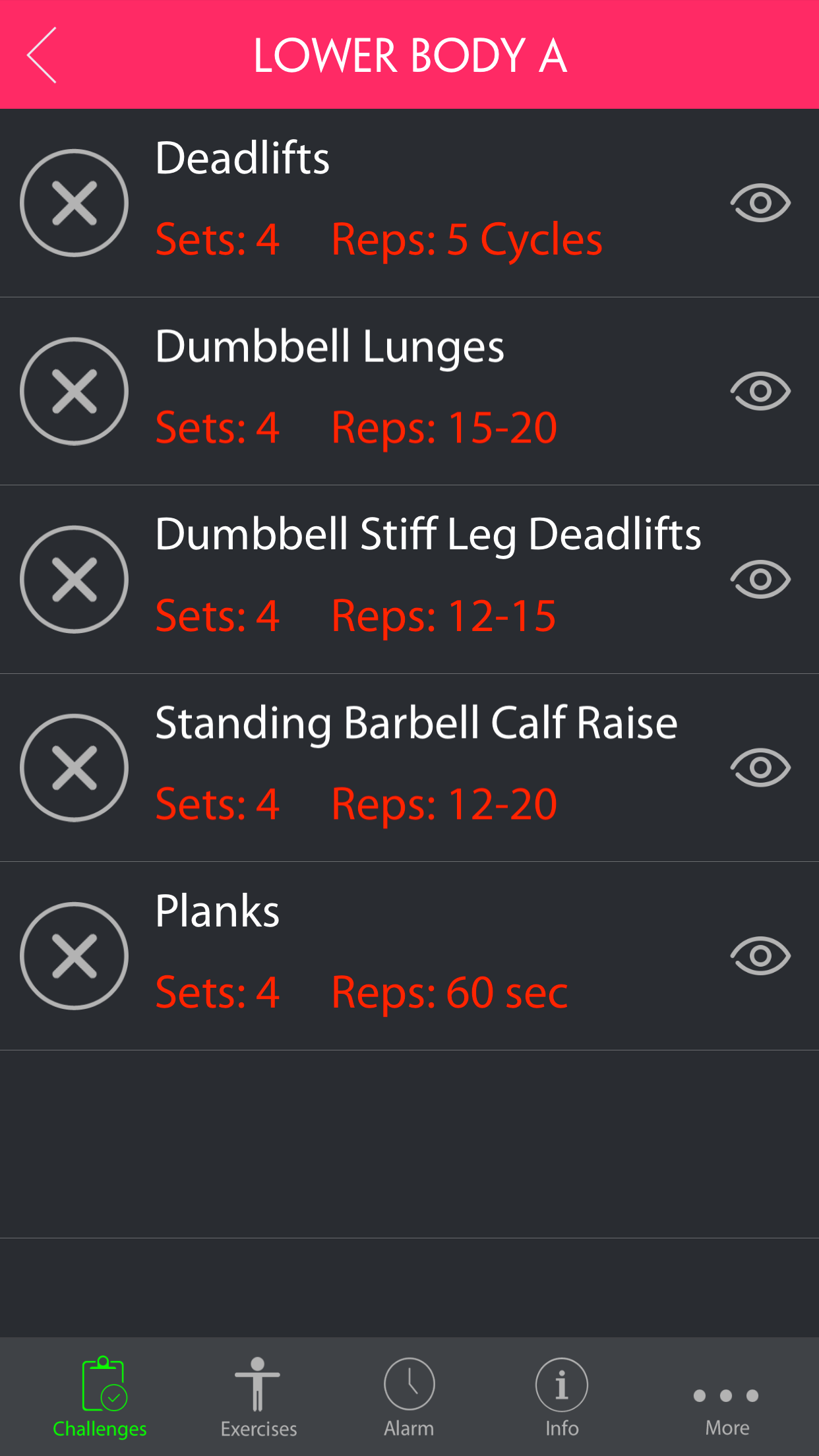 4 Day Home Muscle Building Plan