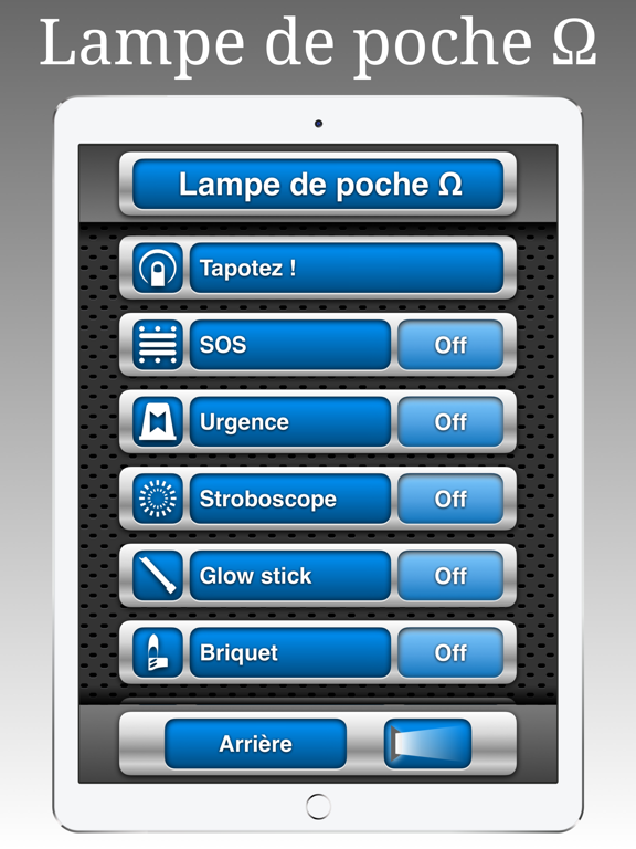 Screenshot #6 pour Lampe de poche Ω