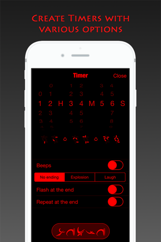 Predator Clock - Alien time screenshot 4