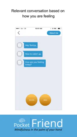 Game screenshot PocketFriend Digital Therapy apk