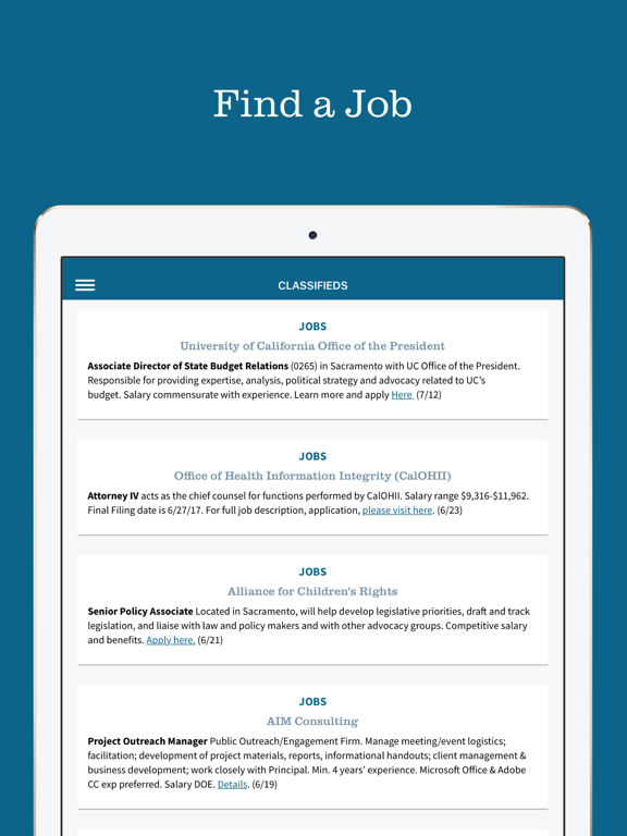 Screenshot #5 pour The Capitol Morning Report