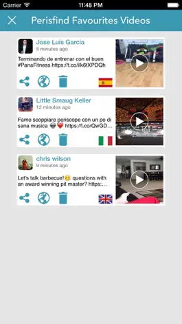 Game screenshot Perisfind - videos finder for Periscope hack