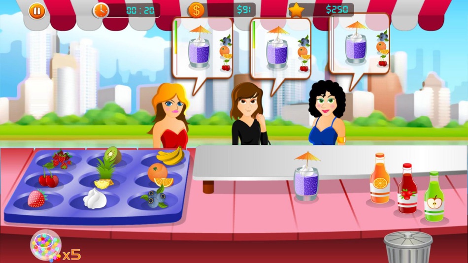 #2. Restaurant Game - Juice Maker Shop (iOS) Podle: 珠峰 徐