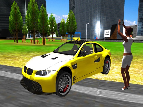 Screenshot #4 pour Taxi Cab Driving & Parking Sim