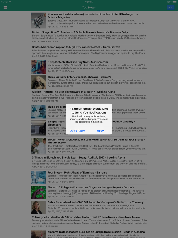 Screenshot #4 pour Biotech News Today: Industry & Research Updates