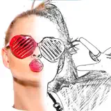 Pencil Sketch Photo Editor - Color Effects - App Icon