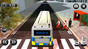 Police City Bus Prison Duty Simulator 2016 3D screenshot #3 for iPhone