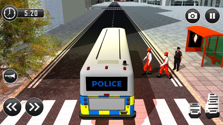 Police City Bus Prison Duty Simulator 2016 3D