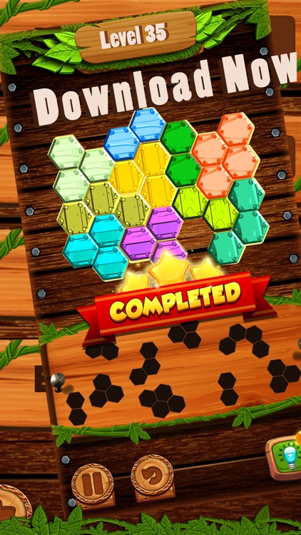 Hexa Wood Block Puzzle! screenshot-4