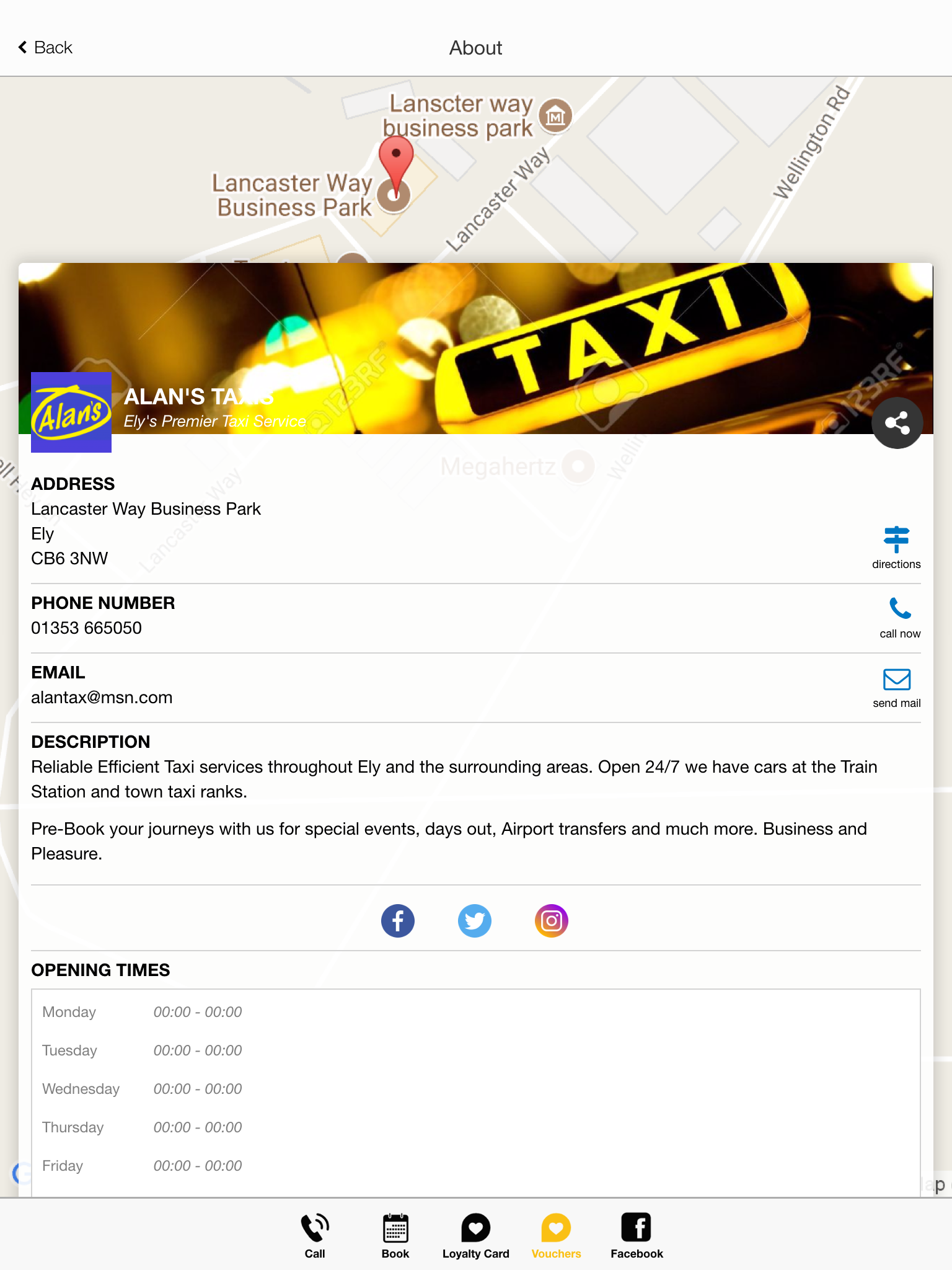 Alans Taxis screenshot 10
