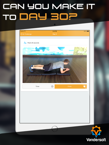 Screenshot #5 pour 1 Mois Abdominaux Défi