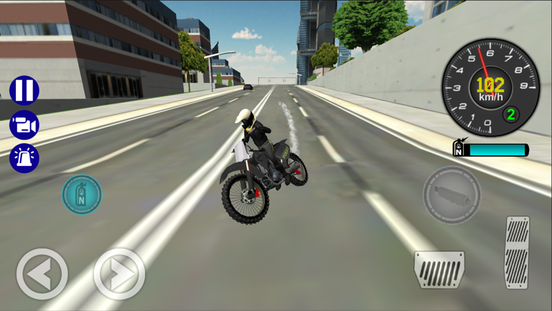 Police Bike Driving Simulator official gameplay screenshot 4