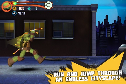 Teenage Mutant Ninja Turtles: Rooftop Runのおすすめ画像1