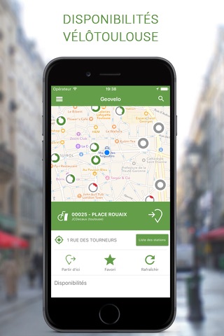 Geovelo Toulouse screenshot 3