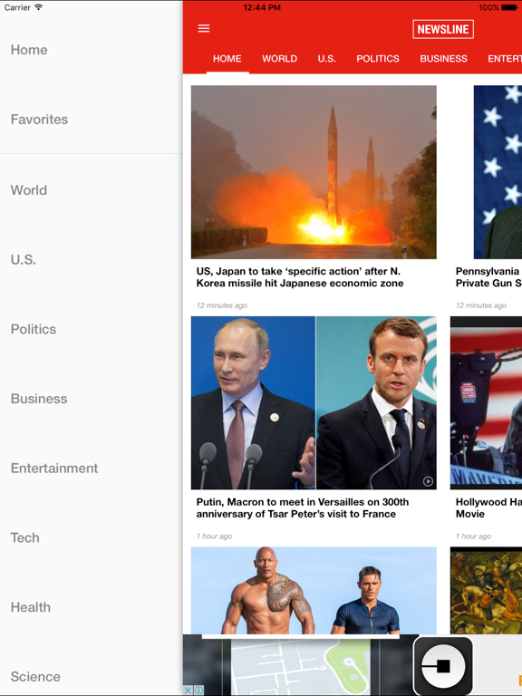 Screenshot #6 pour Newsline - Breaking News Updates