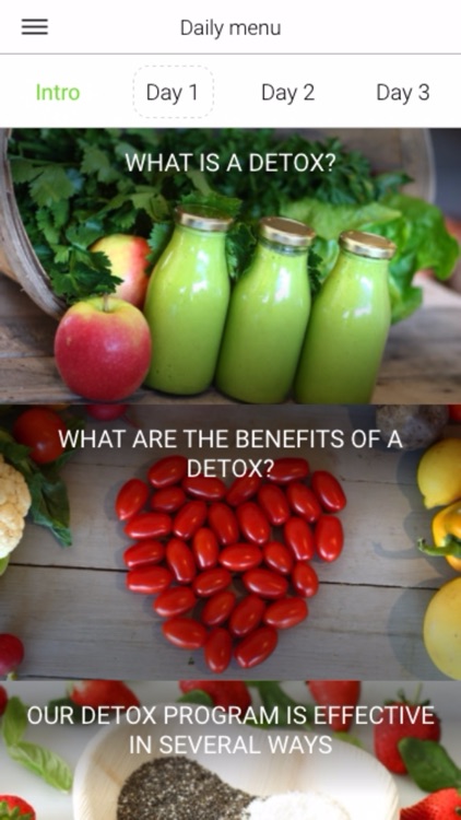 Detox diet 21 days - 4 meal plans for weight loss screenshot-0