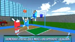 Game screenshot BasketBall Bouncy Physics 3D Cubic Block Party War mod apk