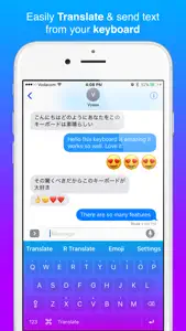 Voice Translation Keyboard - Language Translator screenshot #2 for iPhone