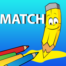 Activities of Match words - shapes and colors for kindergarten