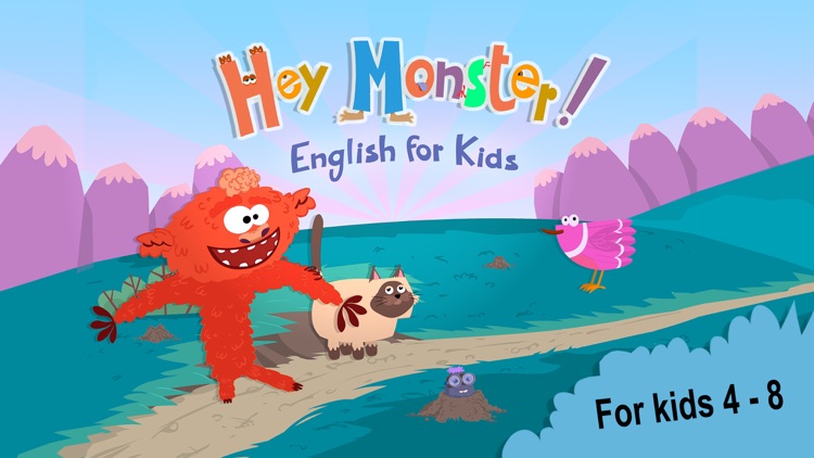 Hey Monster! English for Kids screenshot-0