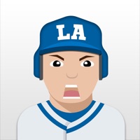Los Angeles D Baseball Stickers  Emojis