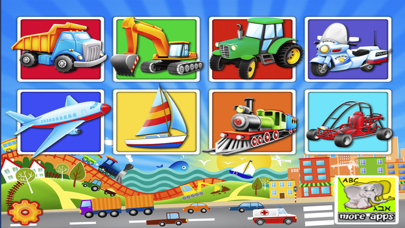 Trucks and Things That Go Vehicles Puzzle Gameのおすすめ画像5