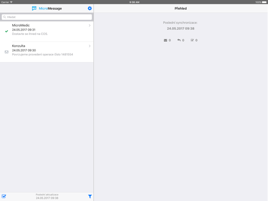 Screenshot #4 pour MicroMessage