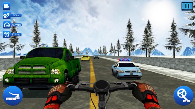Bicycle Racing Simulator 17 - Extreme 2D Cycling(圖1)-速報App