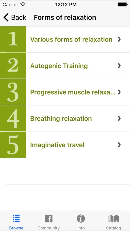 Autogenic Training Progressive Muscle Relaxation screenshot-3