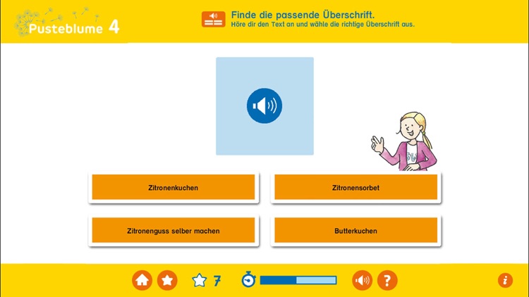 Pusteblume – Deutsch Klasse 4