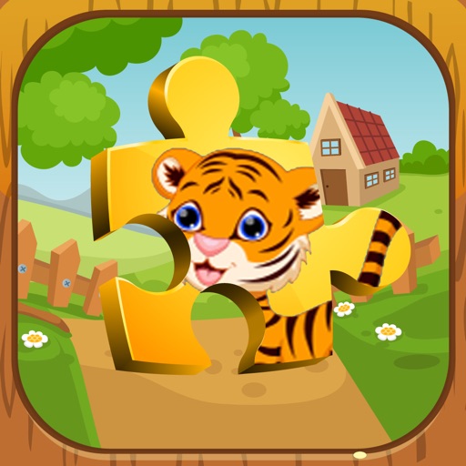 English Animal Zoo Puzzles - ABC First Words iOS App