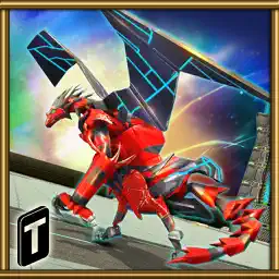 Incredible Dragon Robot 3D app icon