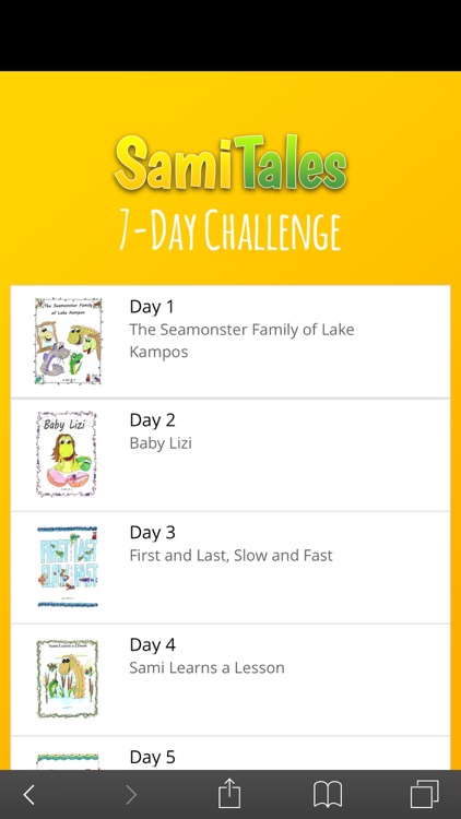 SamiTales 7-Day Challenge