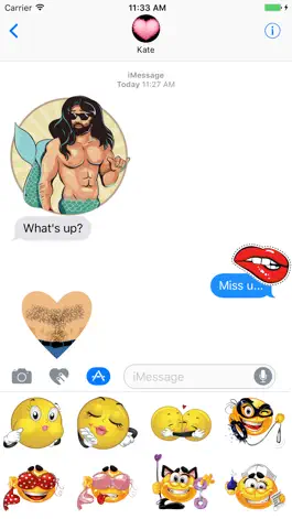 Game screenshot Love & Sexy stickers apk