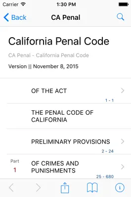 Game screenshot California Penal Code (LawStack Series) mod apk