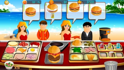 Screenshot #1 pour Burger Cooking Restaurant