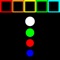 5 different size &colors of Balls