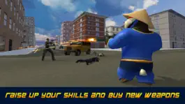 Game screenshot Panda Rope Stunts: Flight over Crime City hack