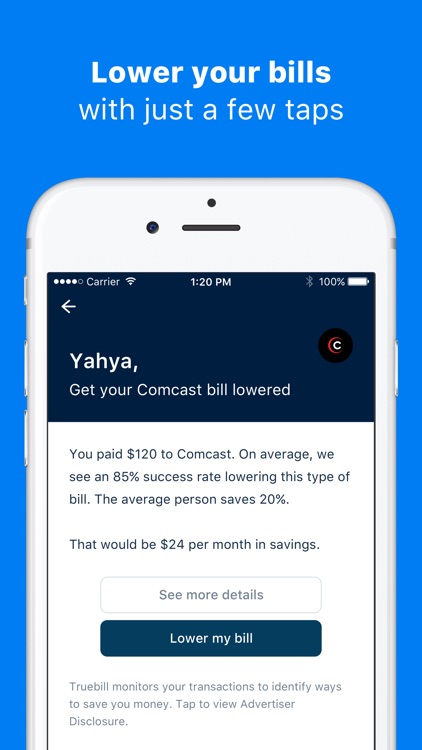 Truebill: Expense & Bill Tracker + Subscriptions screenshot-3