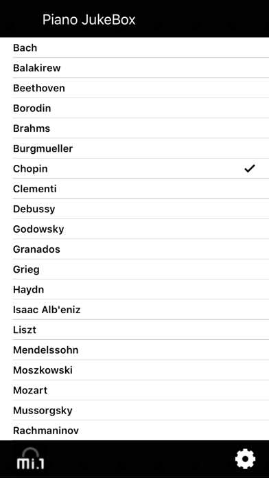Screenshot #3 pour Piano Jukebox