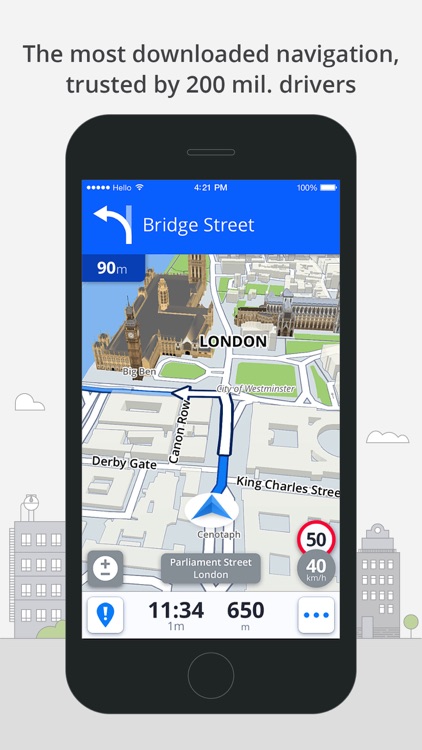 Sygic Europe: GPS Navigation, TomTom Offline Maps screenshot-0